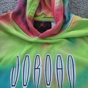 Jordan Nike Tie Dye Fleece Pullover!!